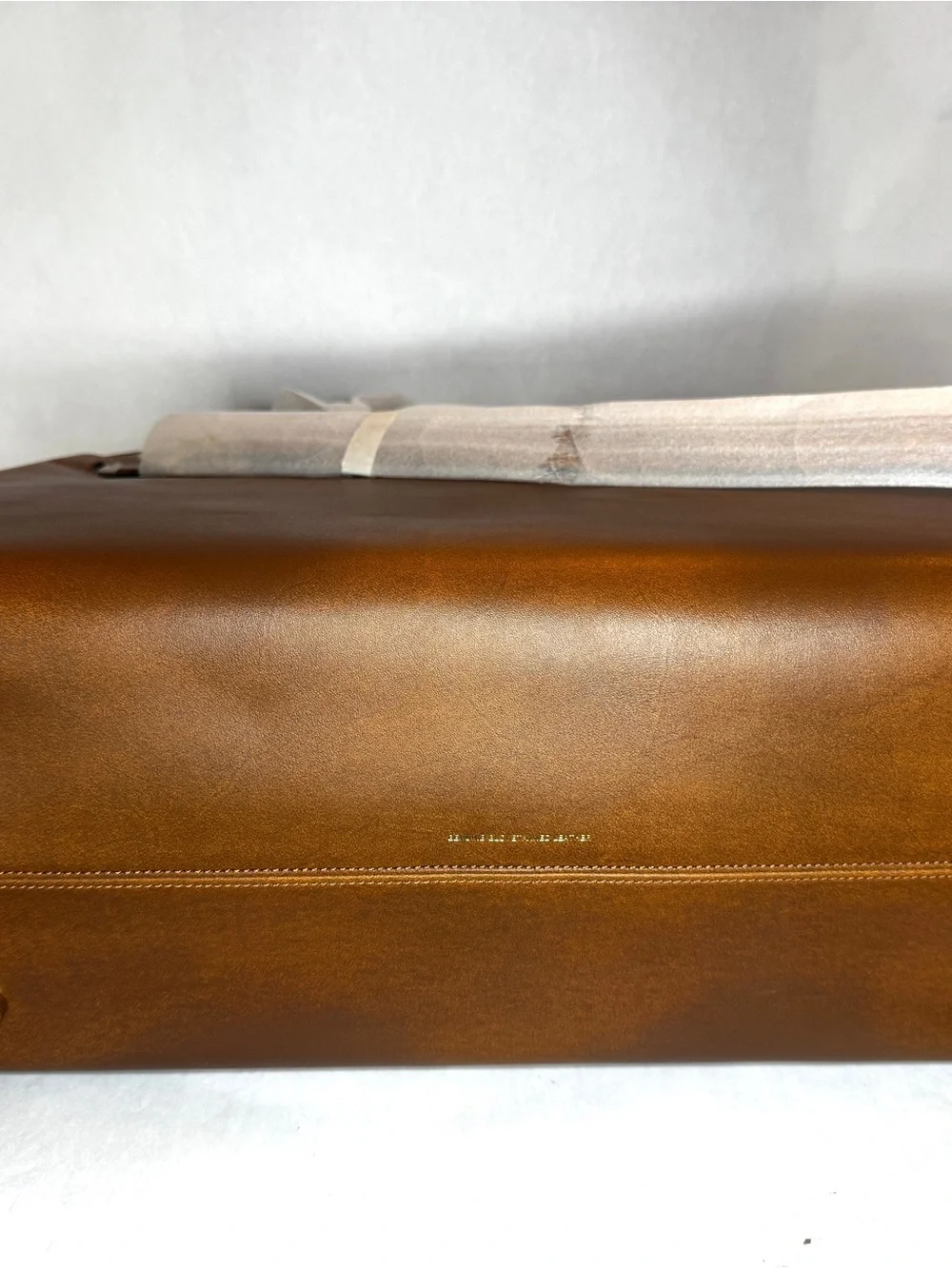 Coach Soft Empire 48 Carryall – Loved Leather Brown | NWT | Complete Set